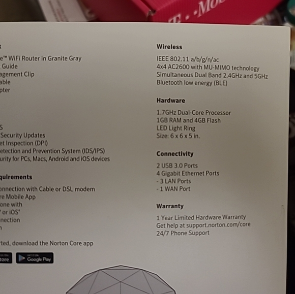 Norton core secure Wi-Fi router - Picture 5 of 8